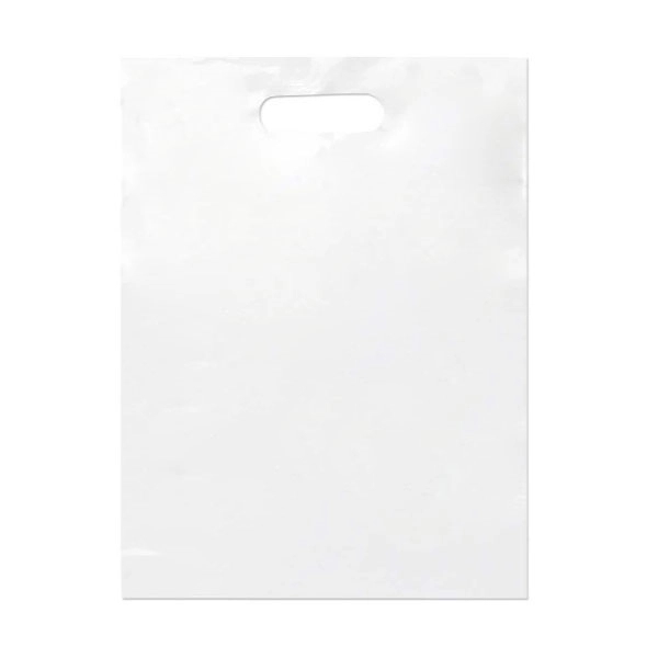 Plastic Die Cut Handle Bag - 12 " x 4 " x 15.75 " 14