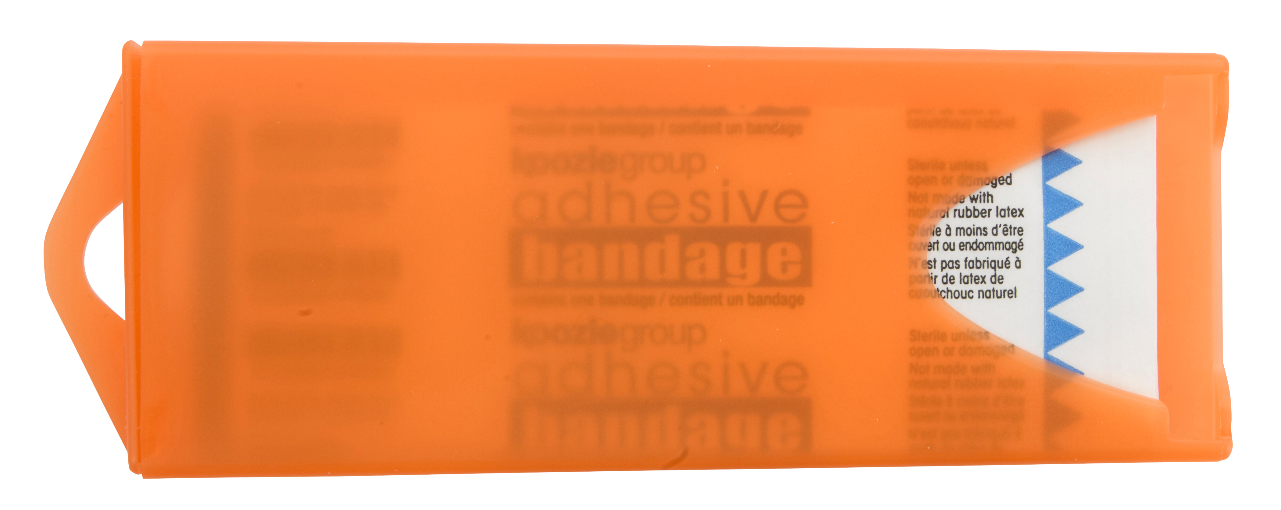 Good Value™ Original Colored Bandage Dispenser with Clear Bandages 10