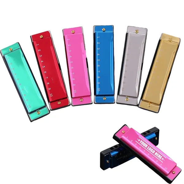 24-Hole Double-Row Harmonica