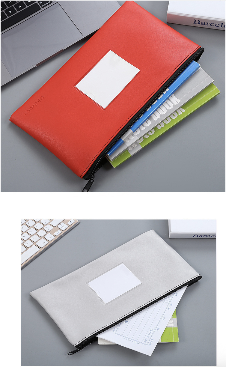 Bank Deposit Money Bags with Zipper 2