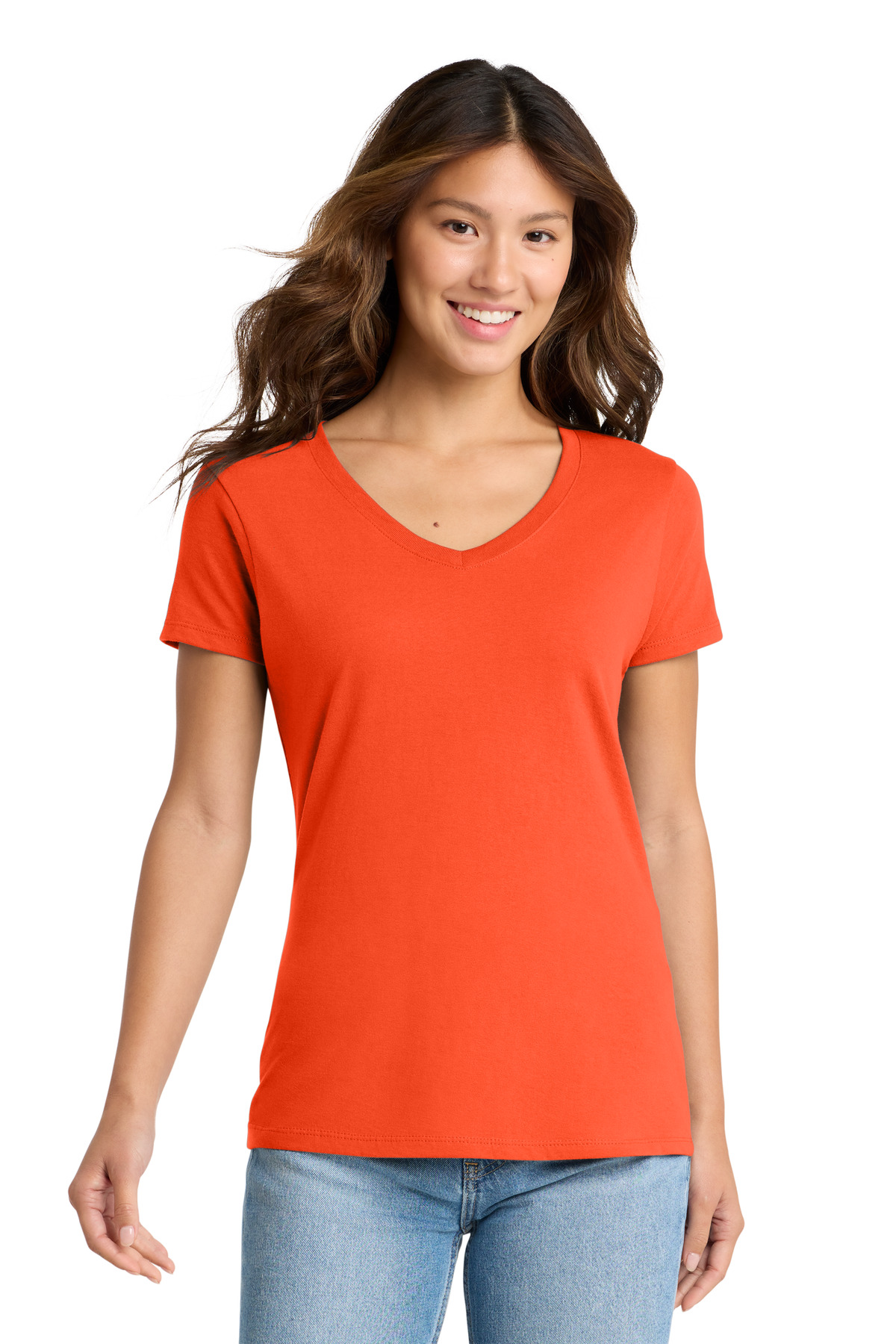 Port & Co Women's Fan Favorite V-Neck Tee. LPC450V 47
