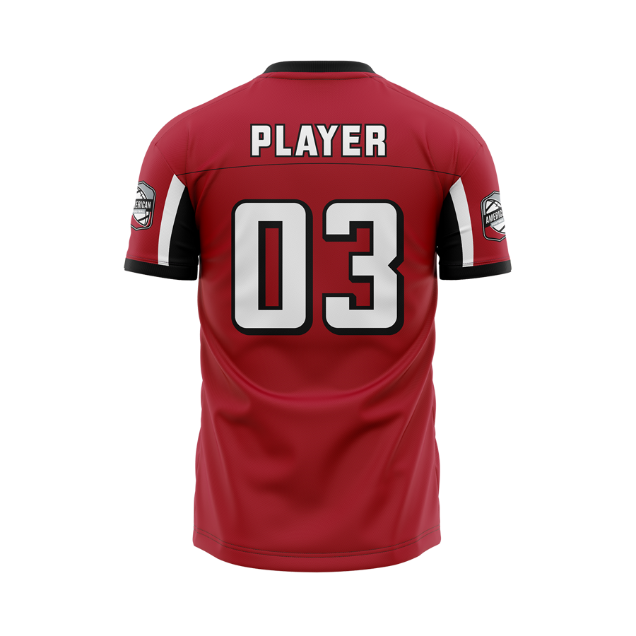 Men's & Kids Sublimation Butterfly Mesh Flag Football Jersey 3