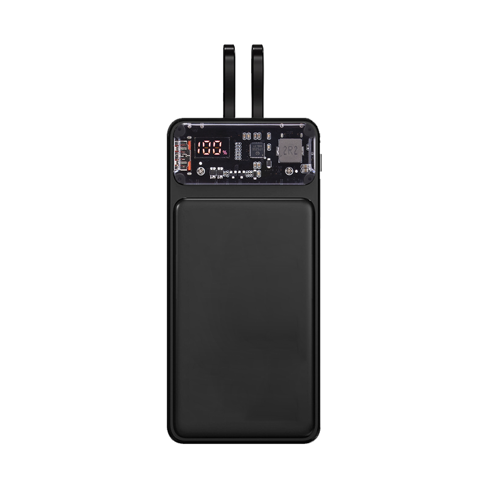 Winnetka Transparent Corded Power Bank 20000 4