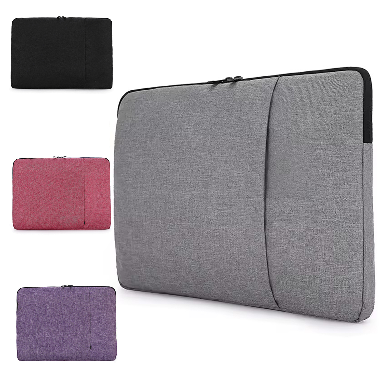 Shockproof Laptop Sleeve with Soft Lining 2