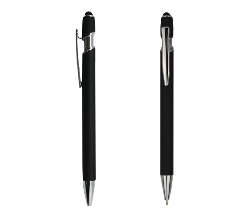 Rubberized Stylus Ballpoint Pen 7