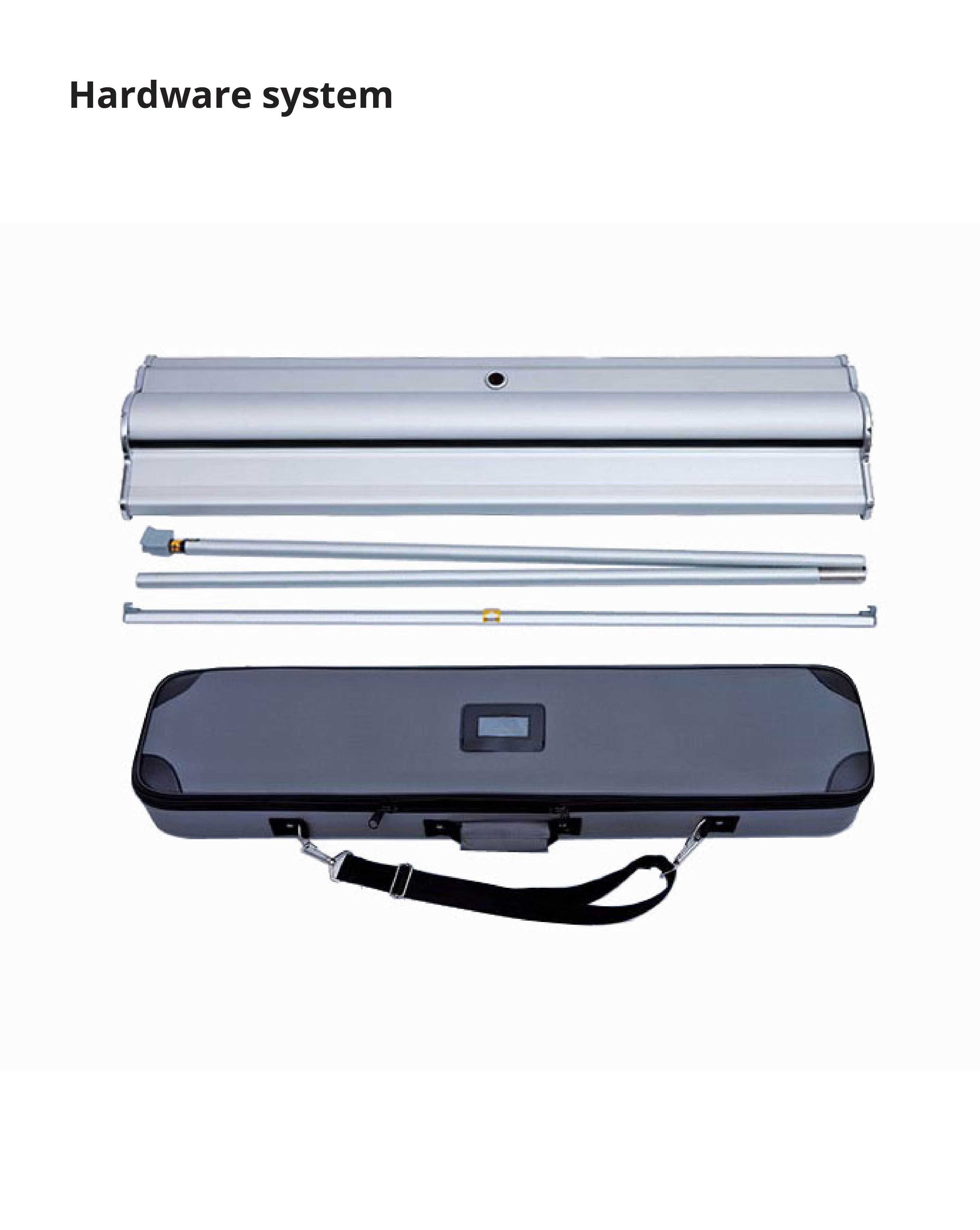 Below EQP Banner Pro Retractable Stand Single Sided (36" x 92") 2