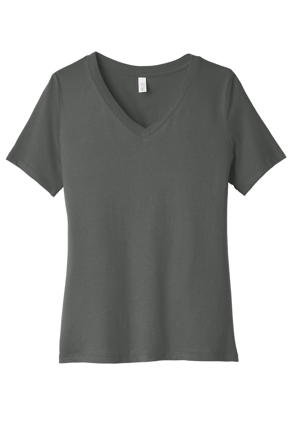 BELLA+CANVAS Women's Relaxed Jersey Short Sleeve V-Neck Tee. BC6405 23