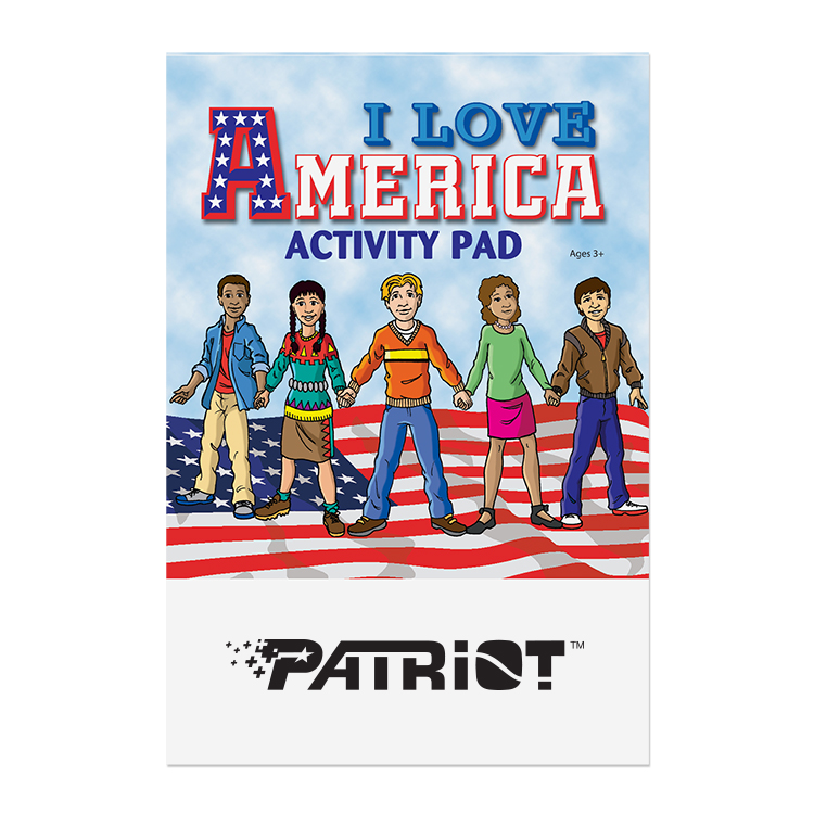 I Love American Activity Pad Fun Pack