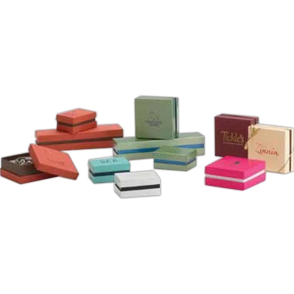 Cotton Filled Jewelry Boxes - Duet Series