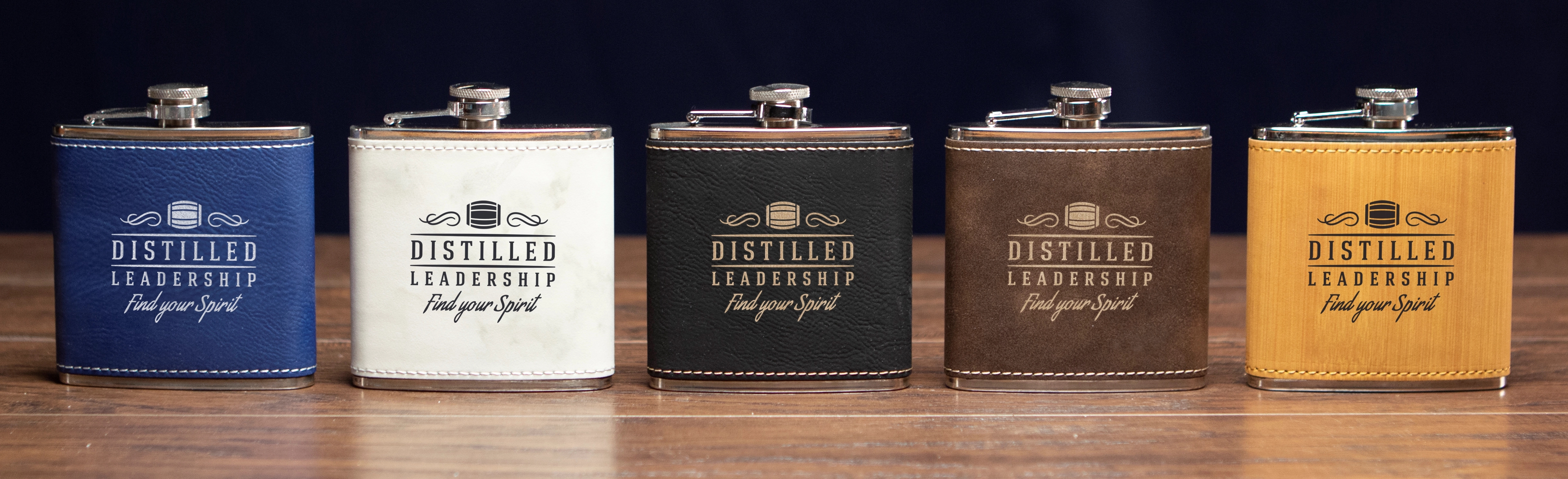 Leatherette Flask