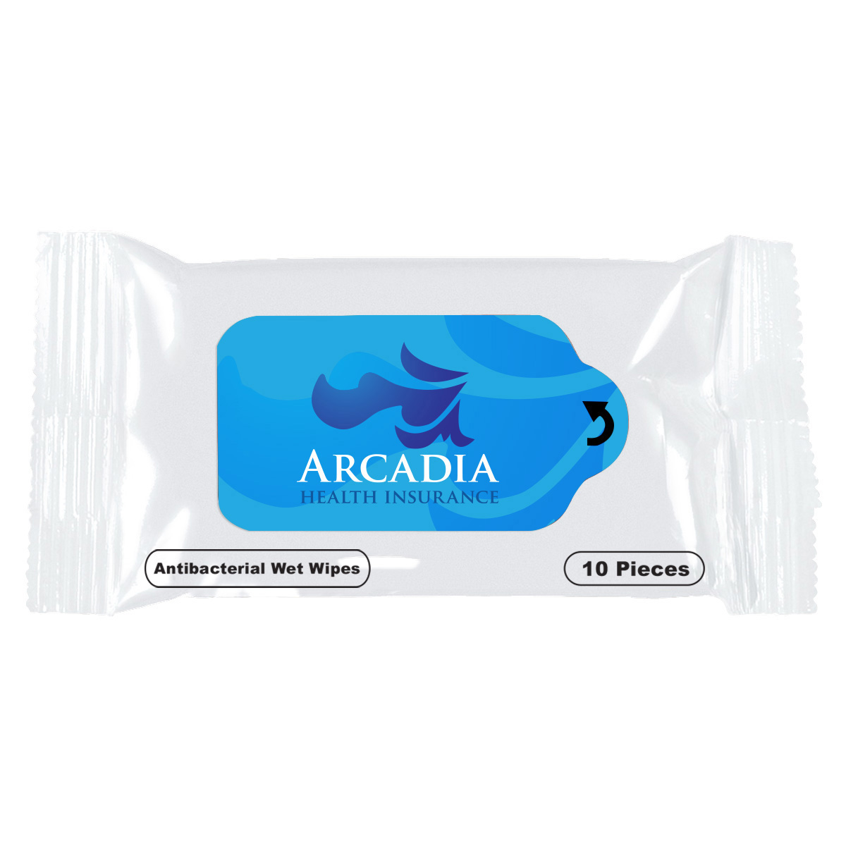 Antibacterial Wet Wipe Packet 3