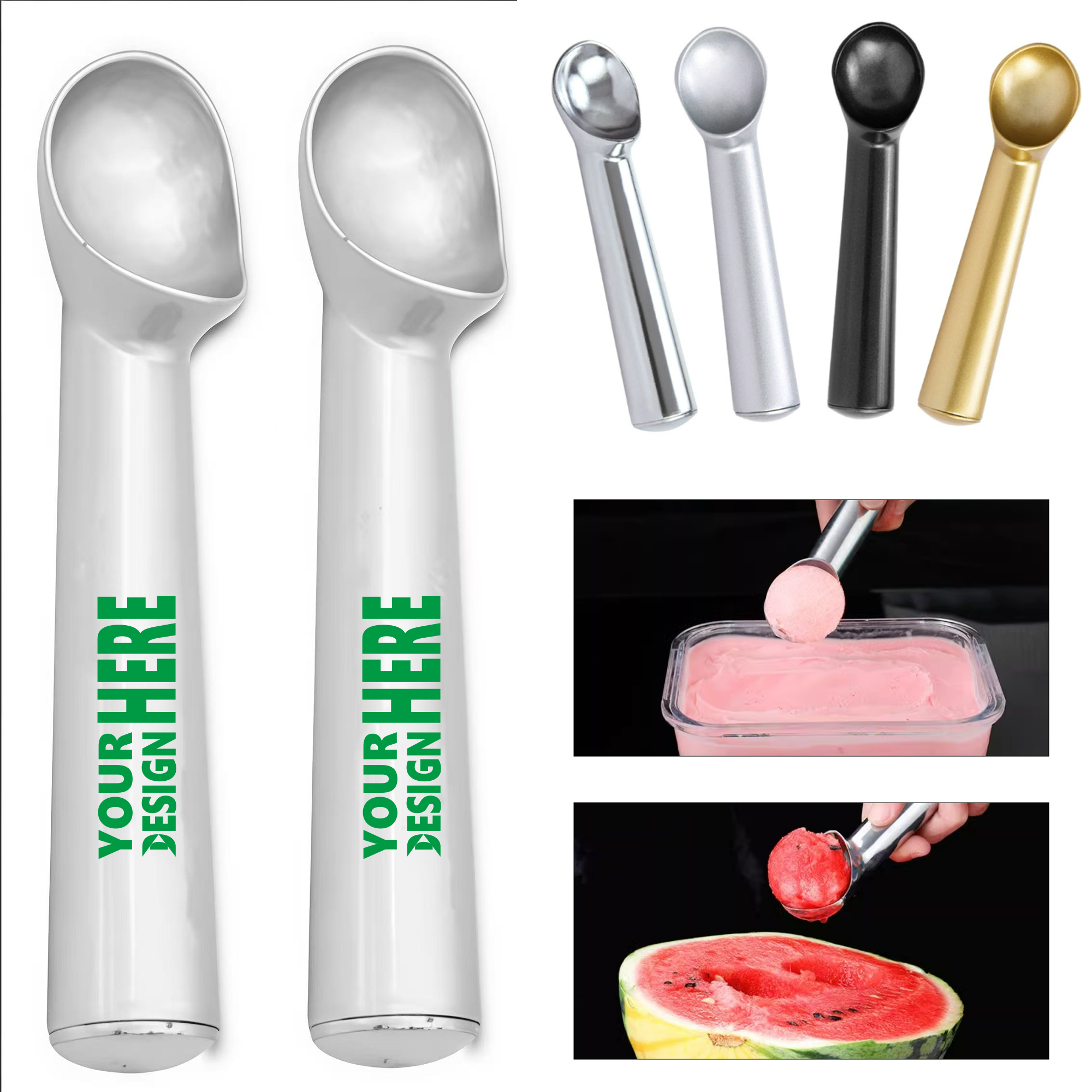 Ice Cream Scoop Made of Aluminum 2