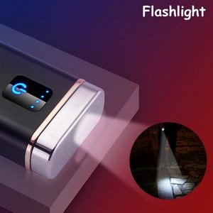 3 In 1 Dual E Arc Power Bank Lighter Flashlight 14