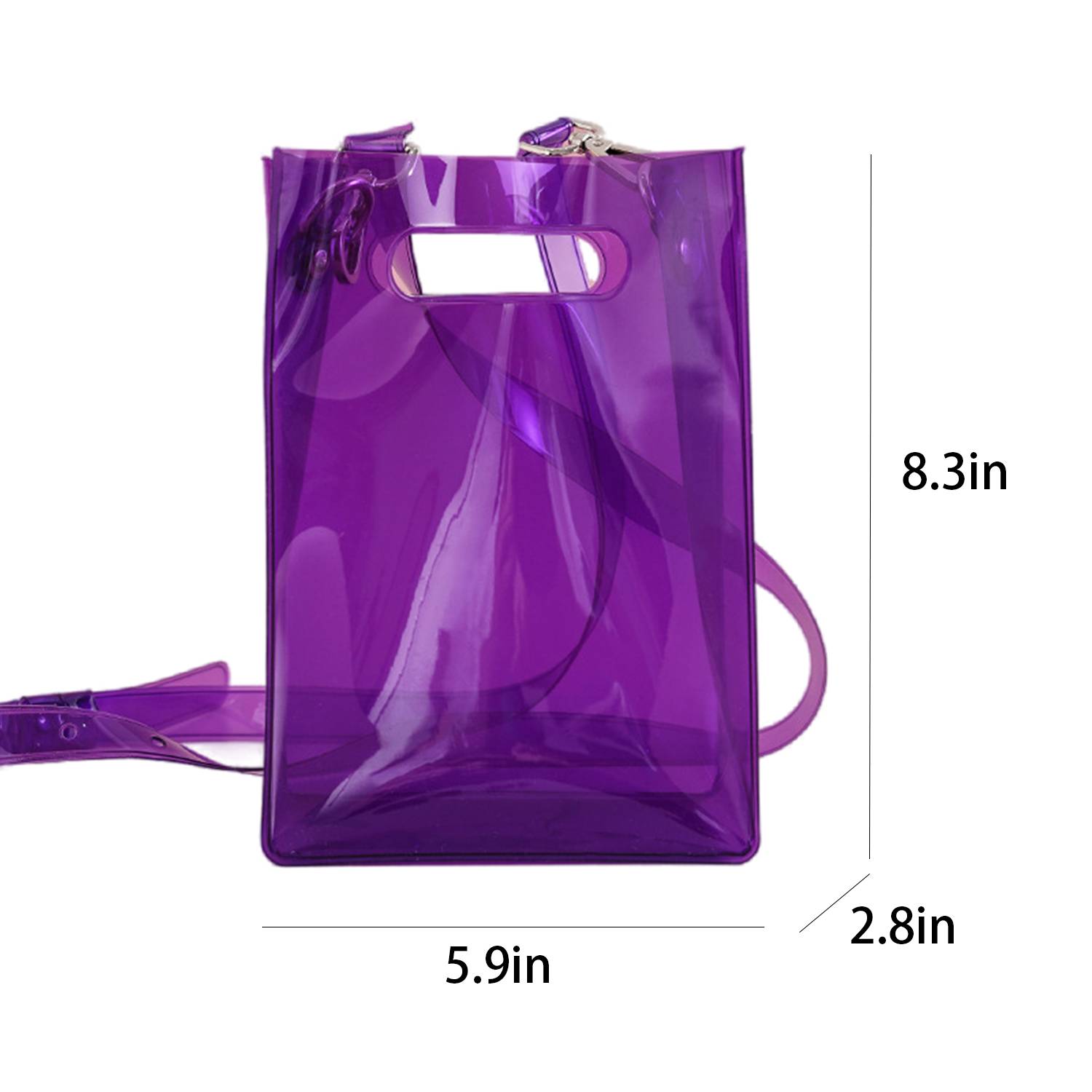 PVC Crossbody Shoulder Transparent Bag 4