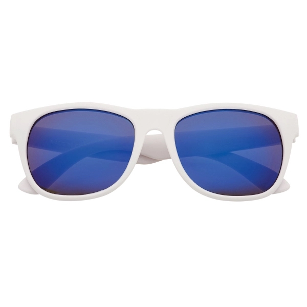 Rubberized Mirrored Sunglasses 4
