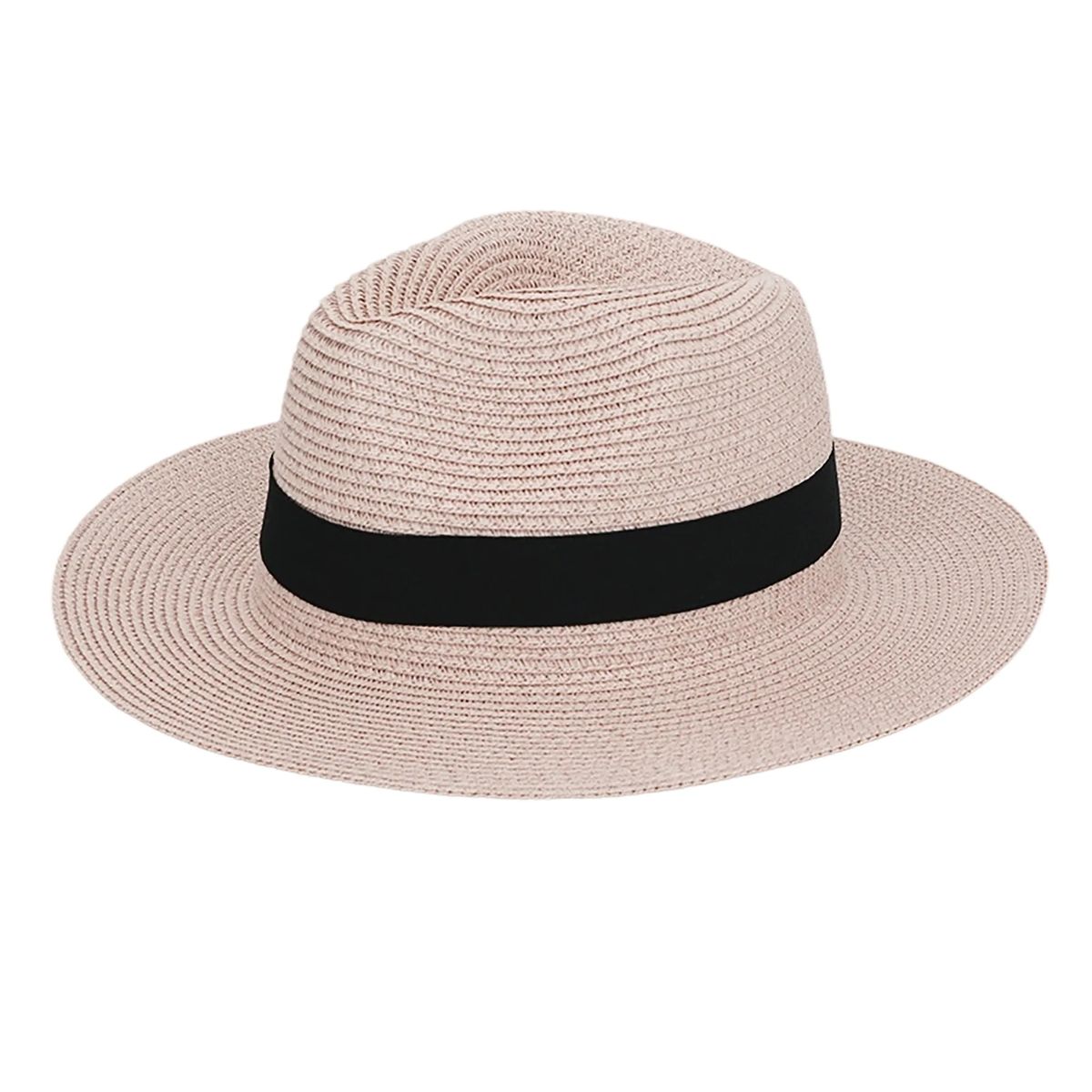 Stylish Woven Straw Hat with Wide Brim for Outdoor Use 12
