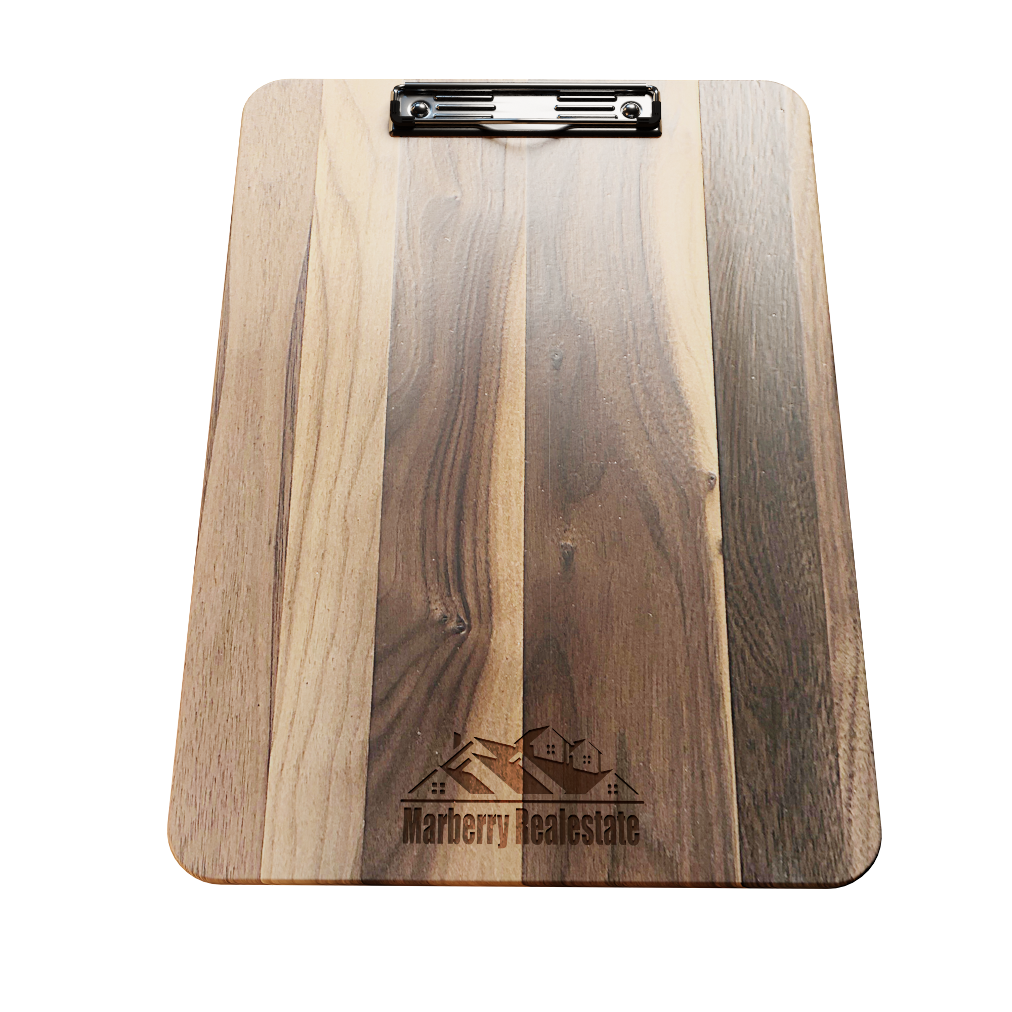 Walnut Clip Board, Lasered 1