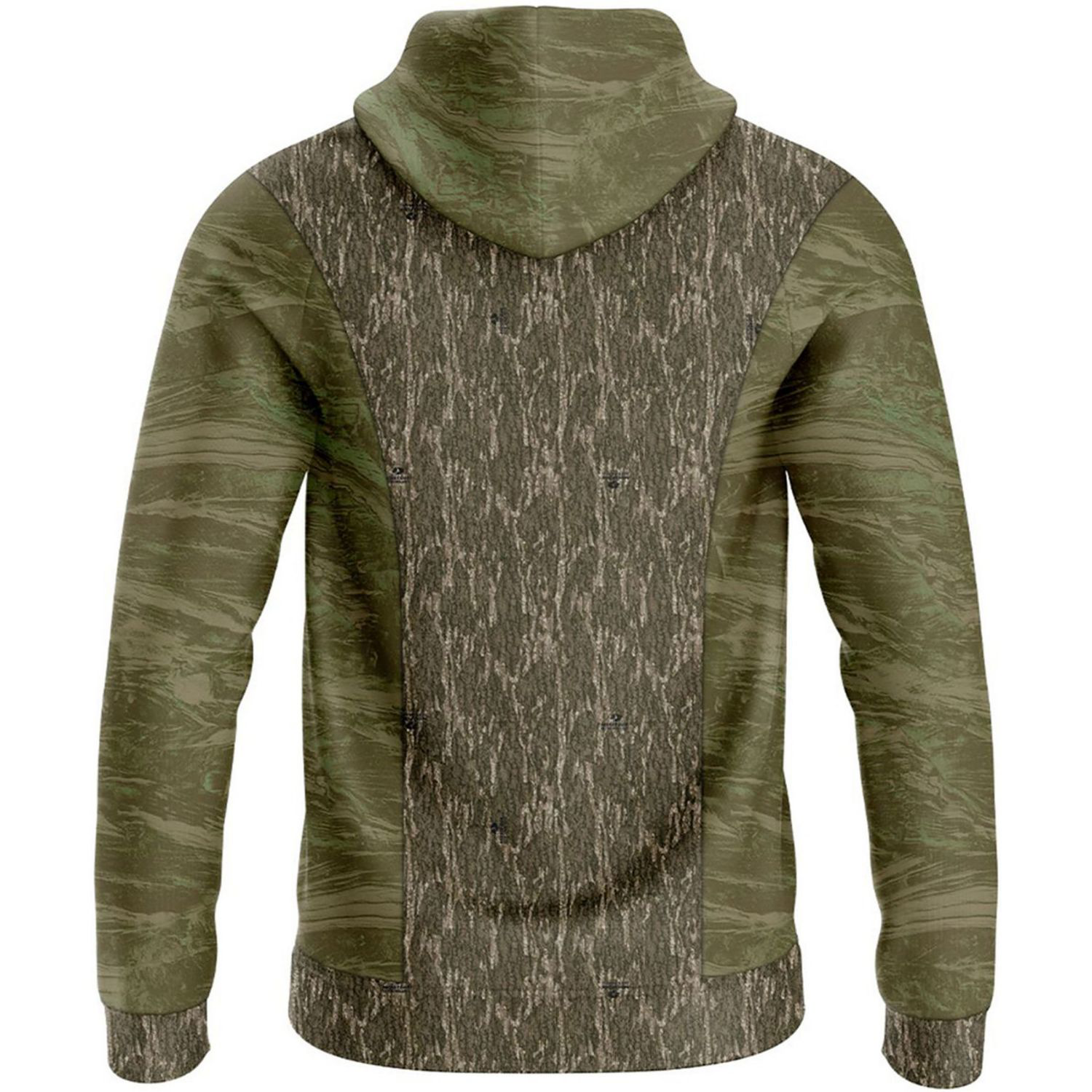 Mossy Oak® Men's 8.2 oz. Polar Fleece Zipper Hoodie W/ Pockets 5