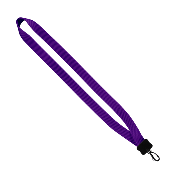 3/4" Smooth Nylon Lanyard with Plastic Clamshell & Swivel Snap Hook 5