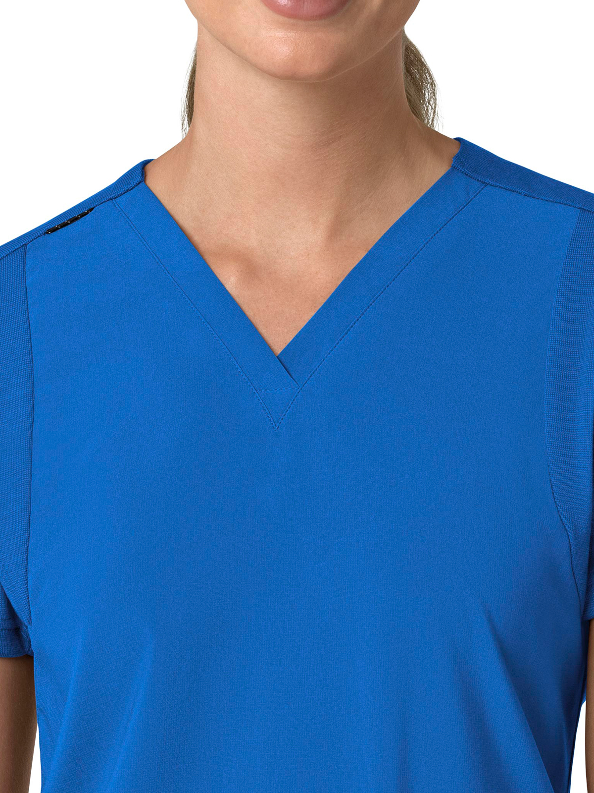 Carhartt Scrubs - Force Cross-Flex - Women's Three-Pocket Flex Panel V-Neck Top 5