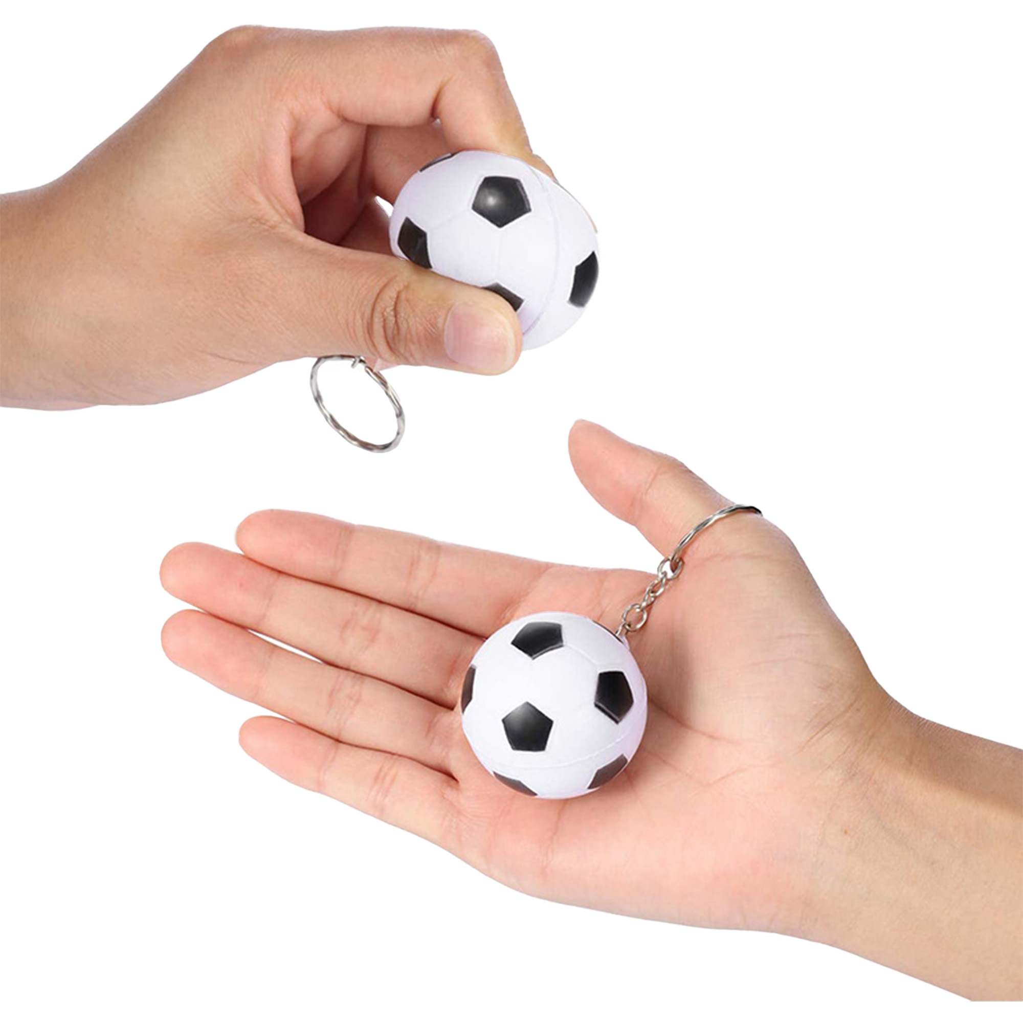 Foam Stress Reliever Ball Keychain 2