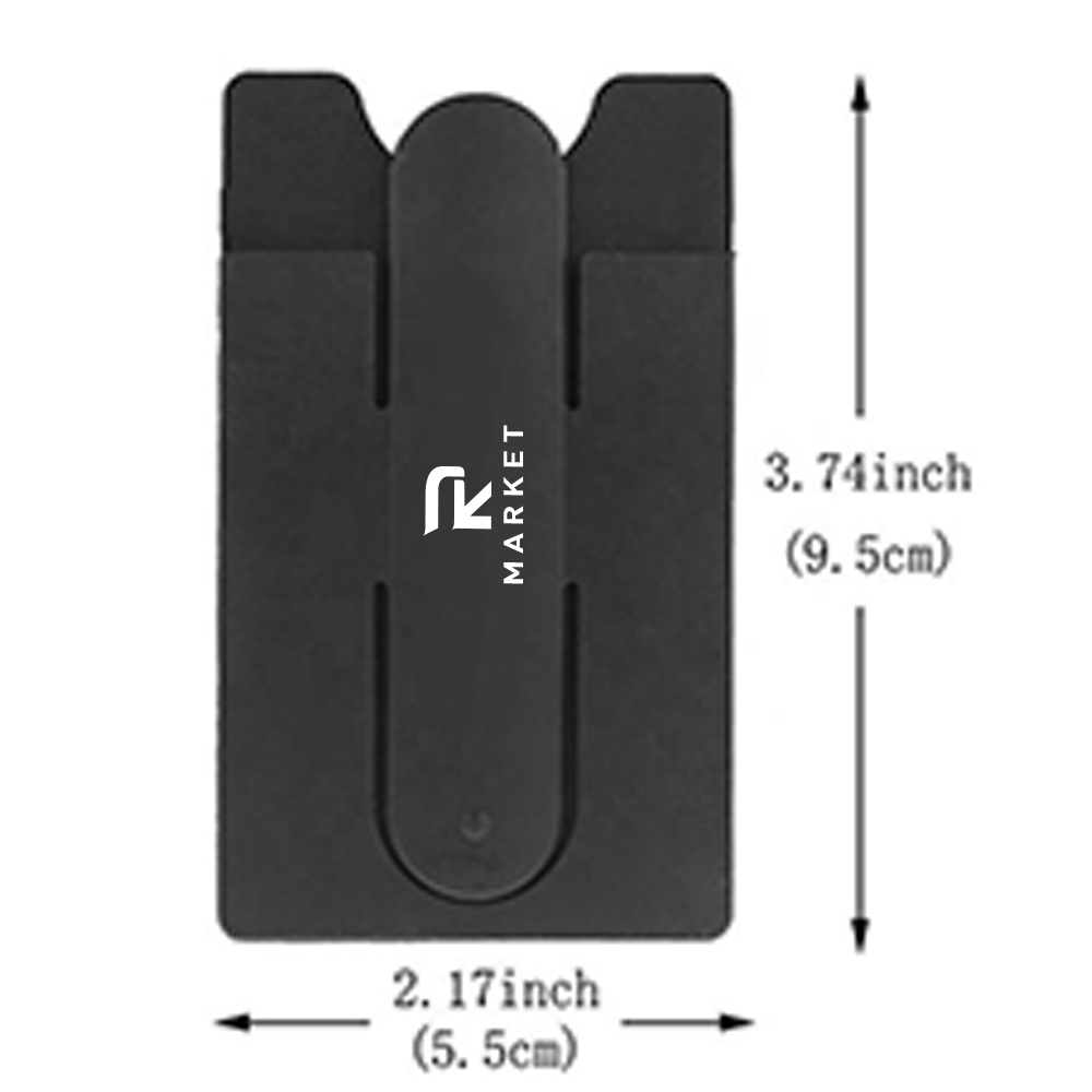 Silicon Phone Stand and Wallet 1