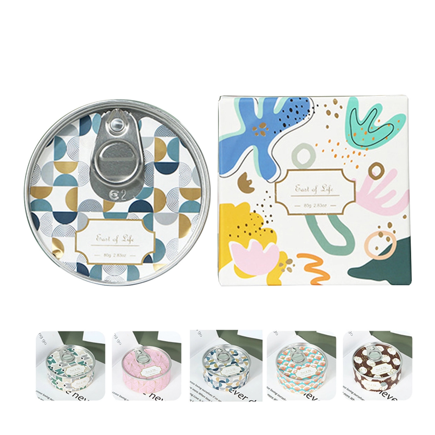 7.5 Oz. Soy Wax Scented Candles In Can 2