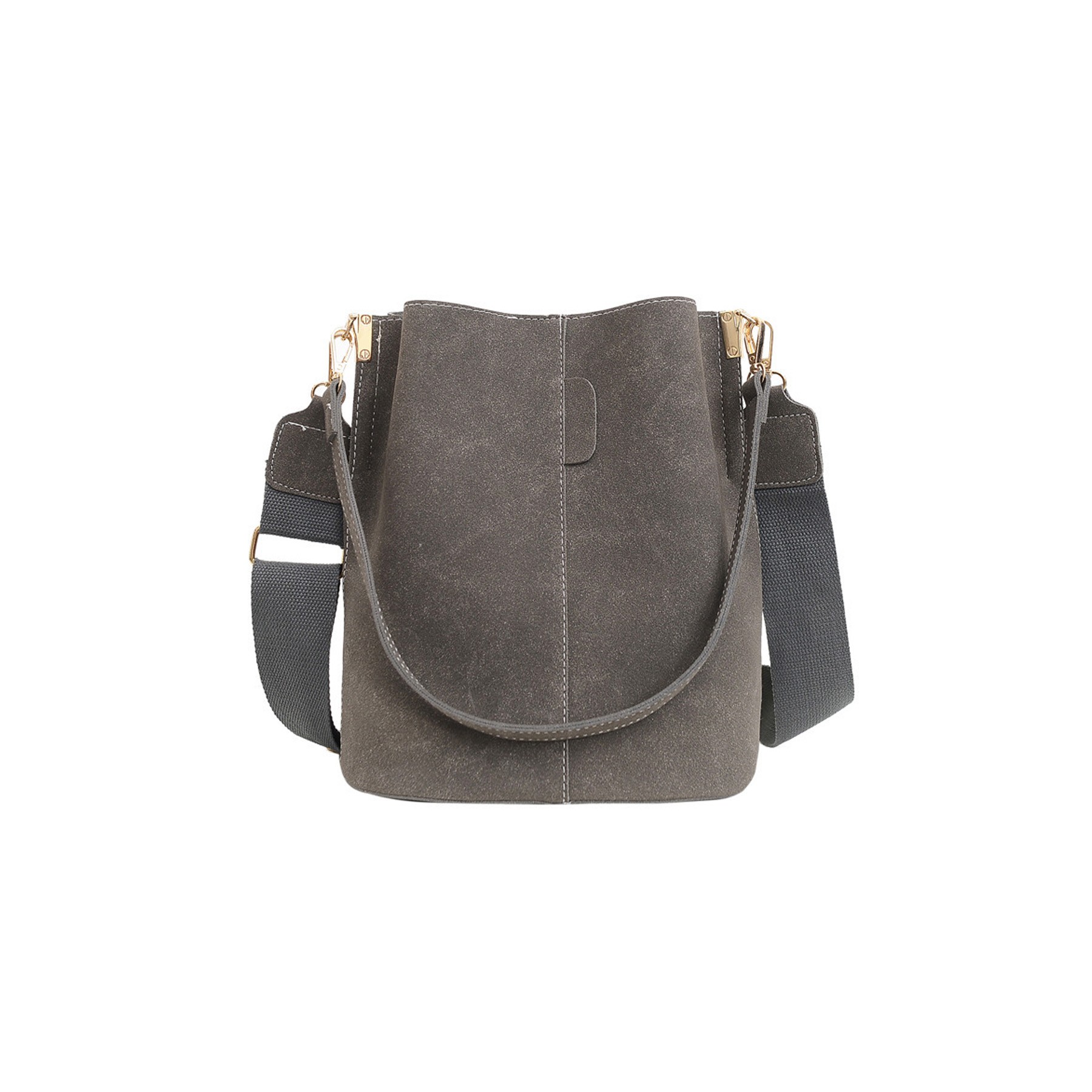 Women Vintage Bucket Shoulder Bag 4