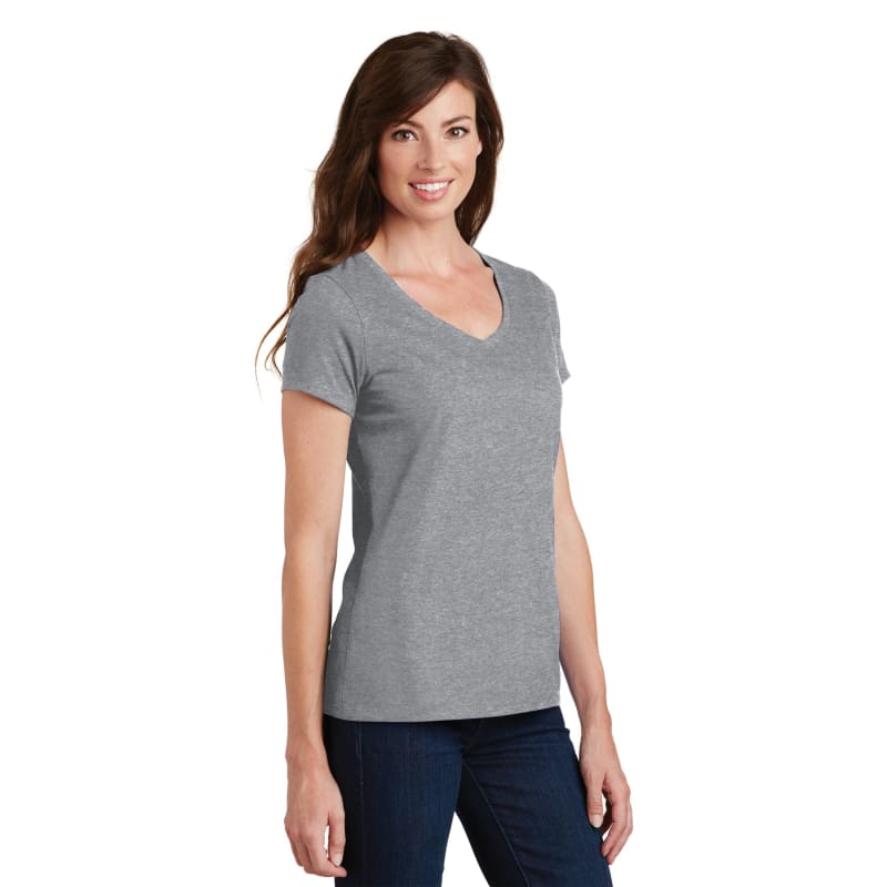 Port & Company Women's Fan Favorite V-Neck Tee. 158
