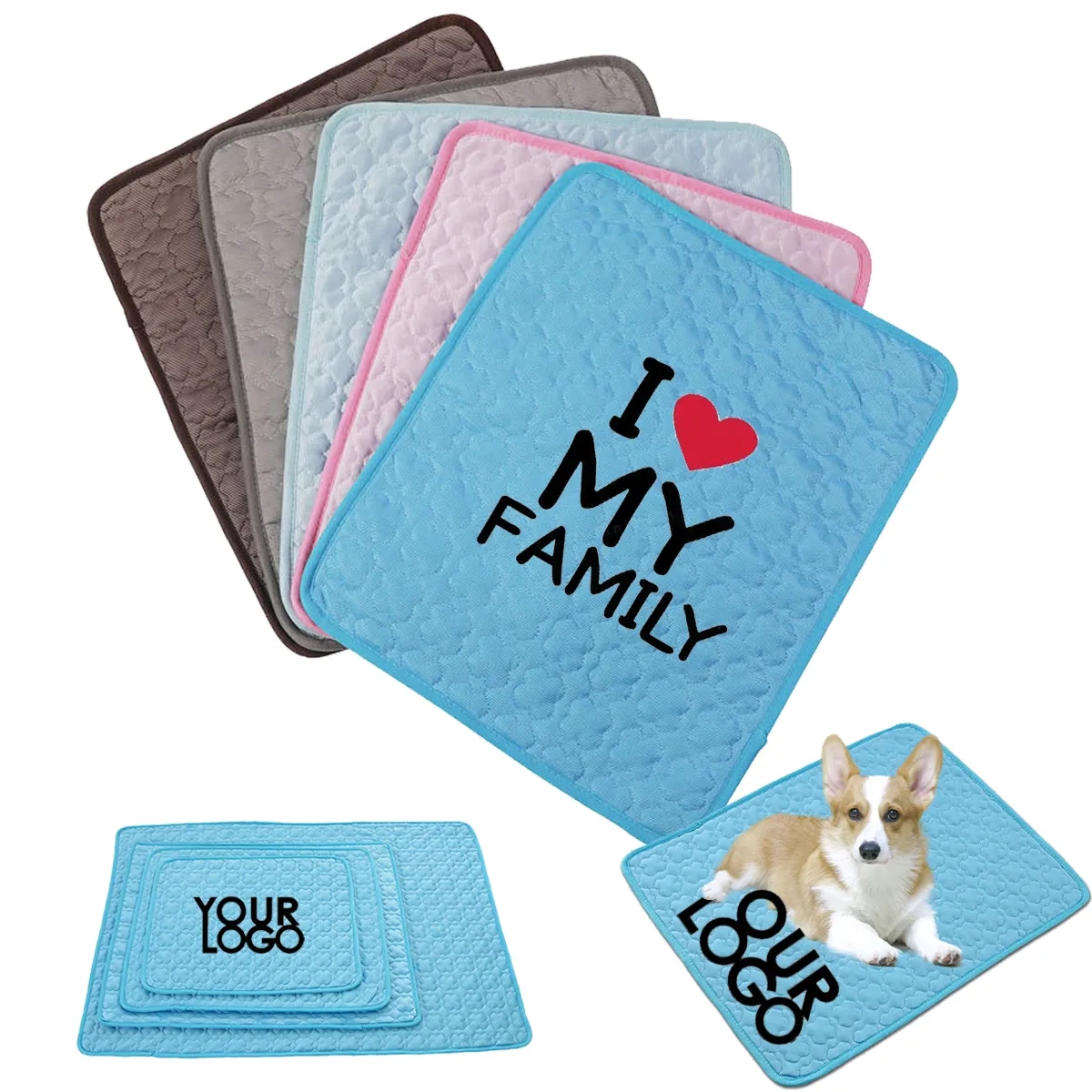 Pet Sleeping Pad Bed Cooling Mat For Dogs 2