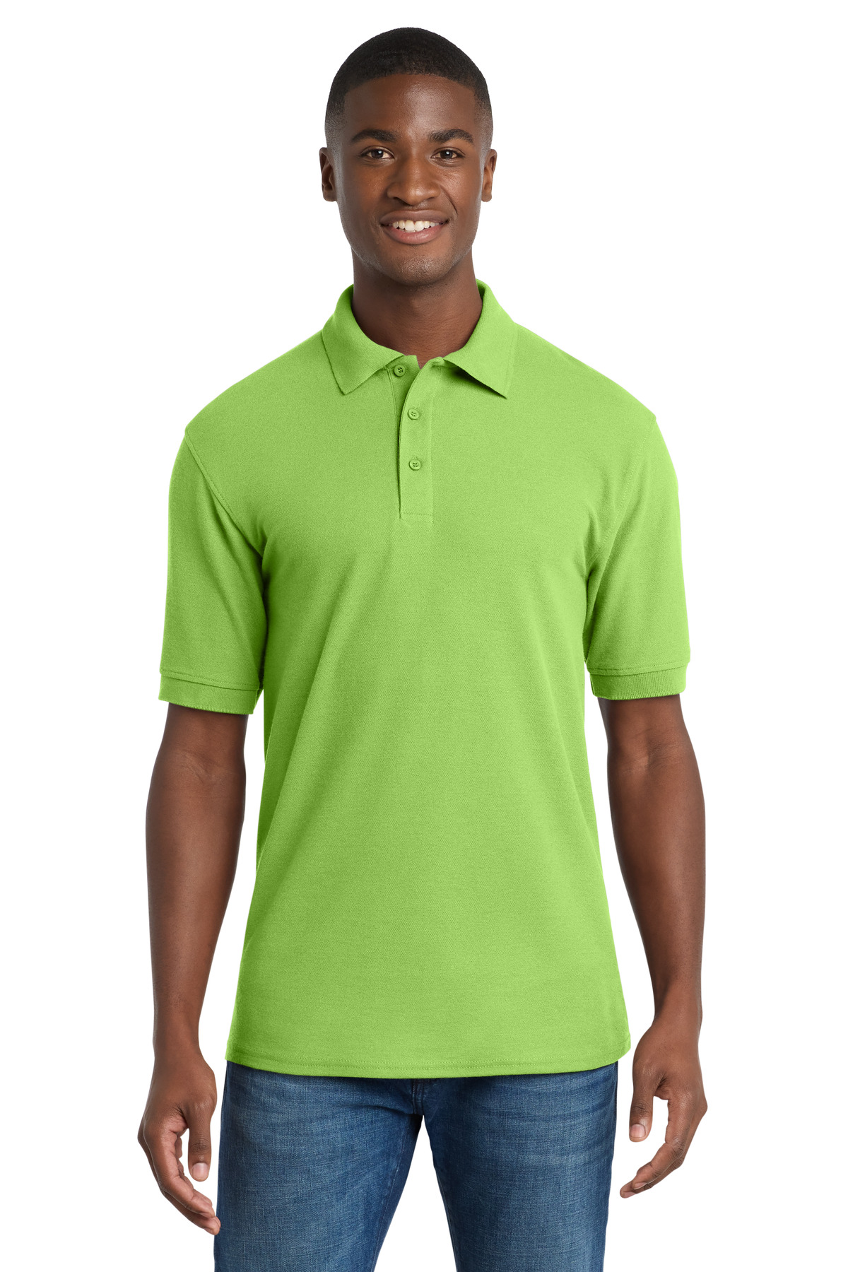 Port & Co Core Blend Pique Polo. KP155 62