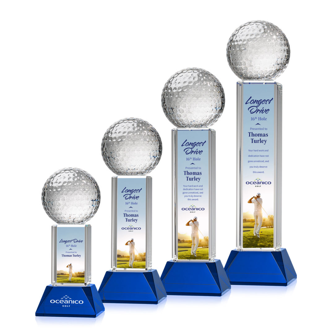 Golf Ball VividPrint™ Award on Stowe - Blue 5