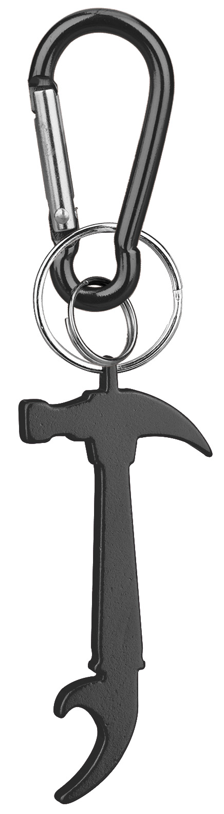 Hammer Shaped Bottle Opener Key Holder and Carabiner 5