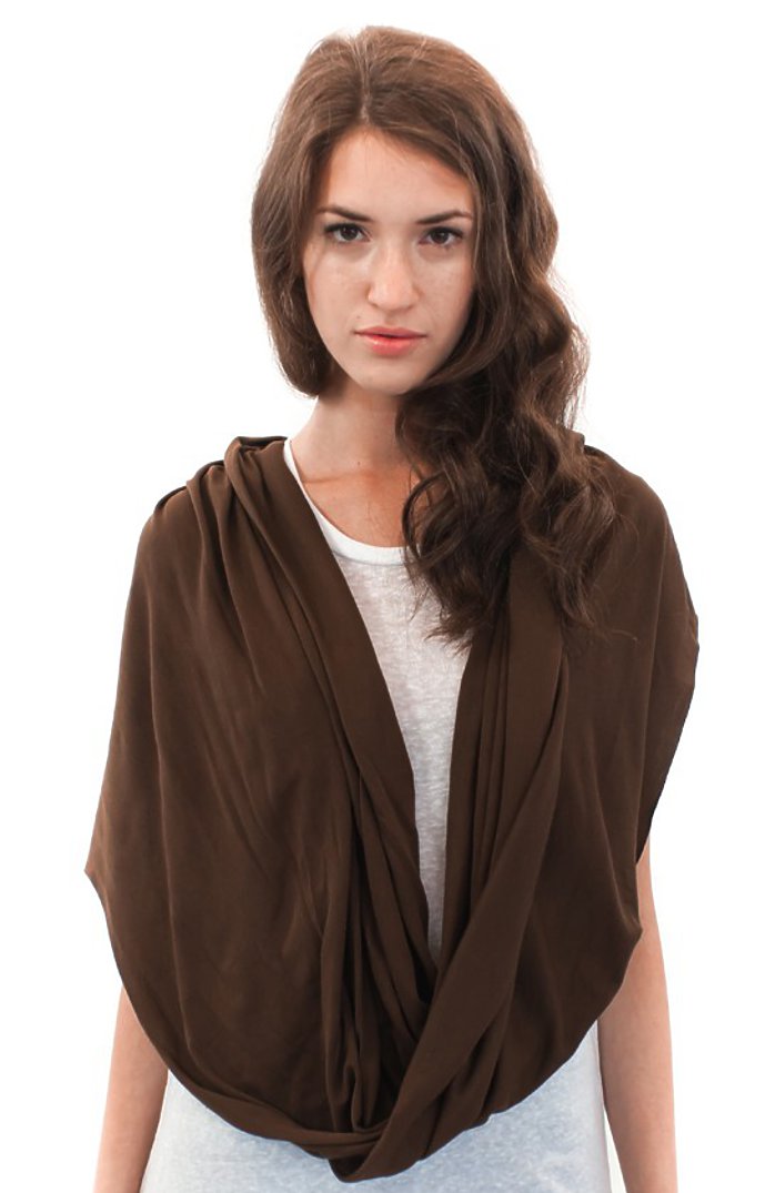 Unisex Viscose Bamboo Organic Cotton Infinity Scarf 4