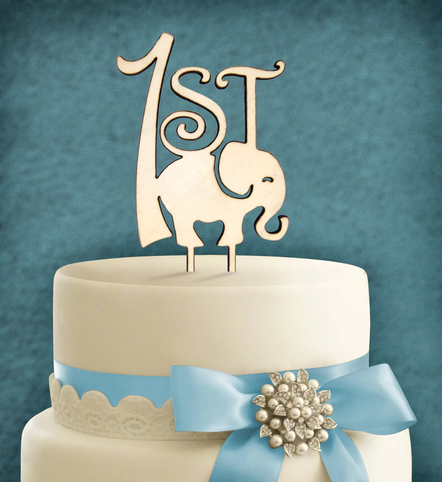 Custom Birthday & Wedding Event Cake & Cupcake Toppers 7