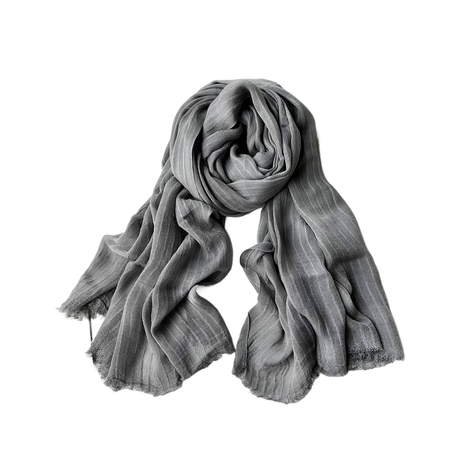 Cotton Linen Summer Scarf 7