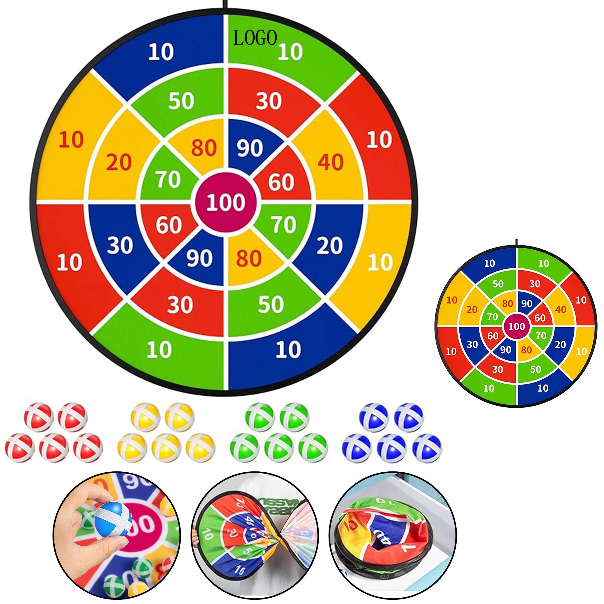 Large Dart Board for Kids29" 2
