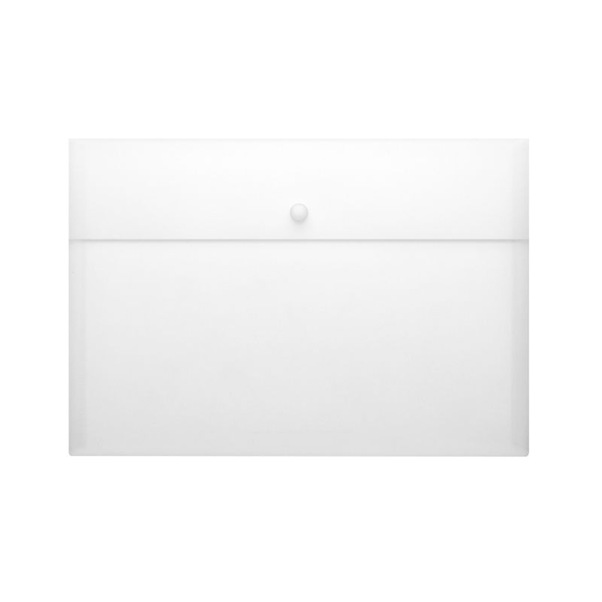 A4 Button Flap Document Pouch 13.4" Length x 9.1" Width 4