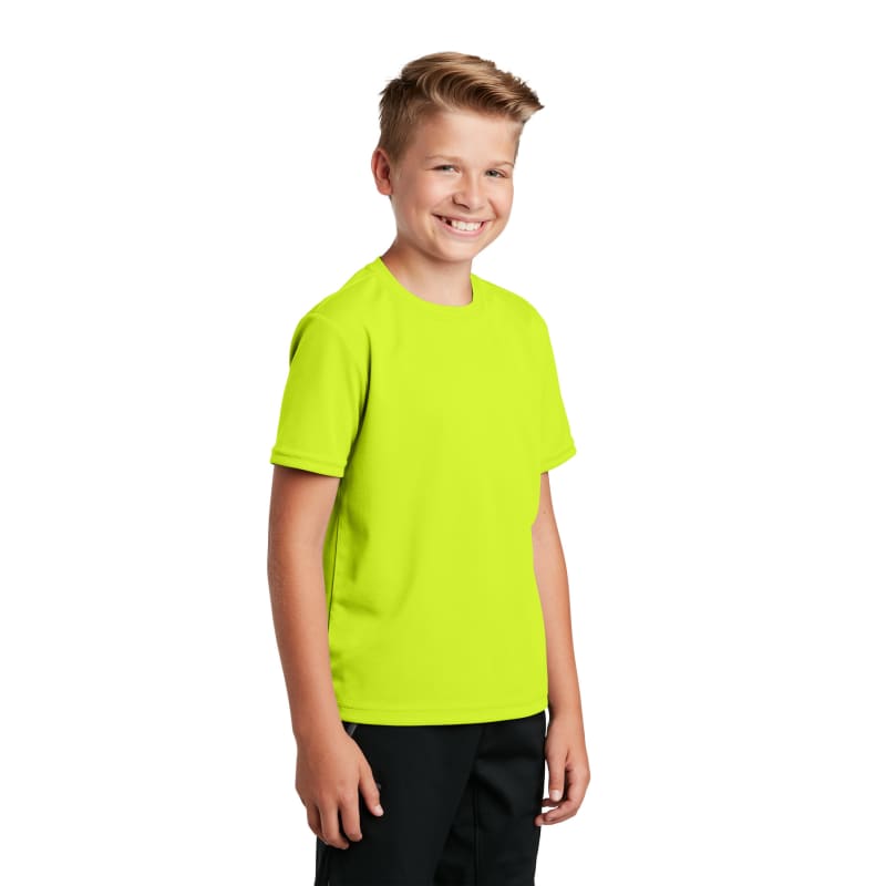 Sport-Tek Youth PosiCharge RacerMesh Tee. 9