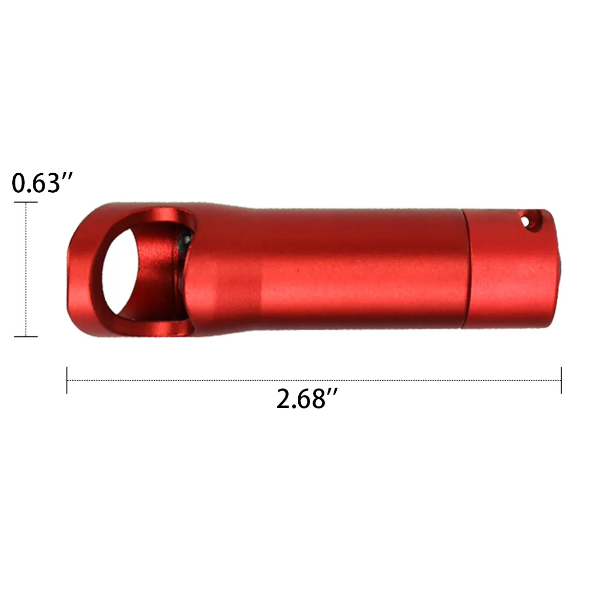 Mini LED Torch Compact Bottle Opener Keychain 4