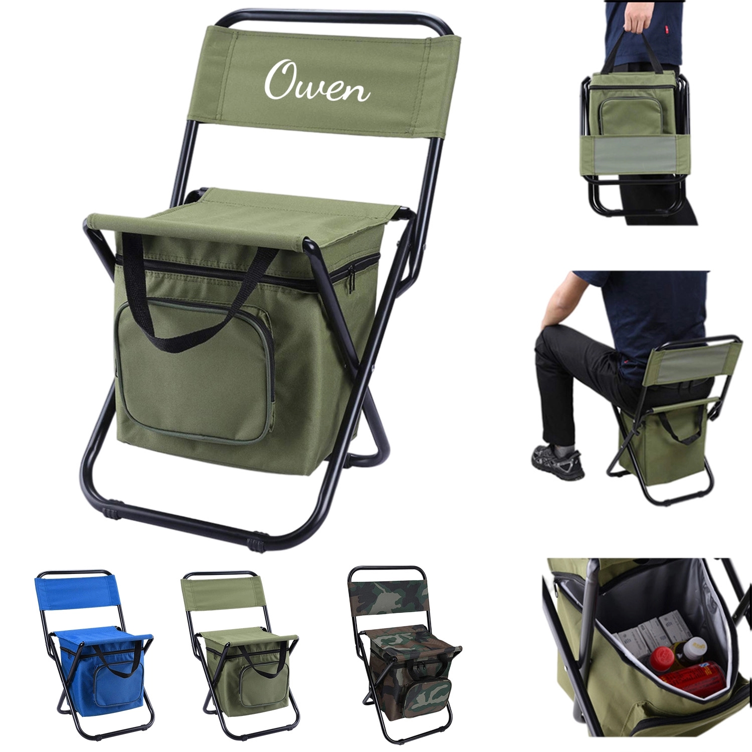 Outdoor Cooler Bag Chair 2