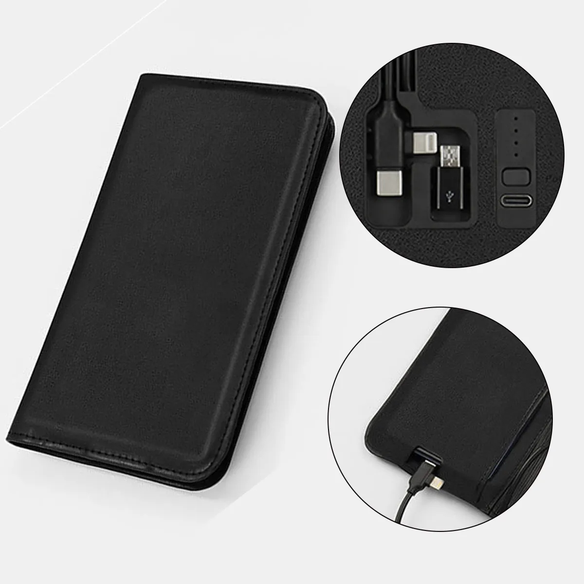 Executive Folio Case With Built-in Power Bank 4