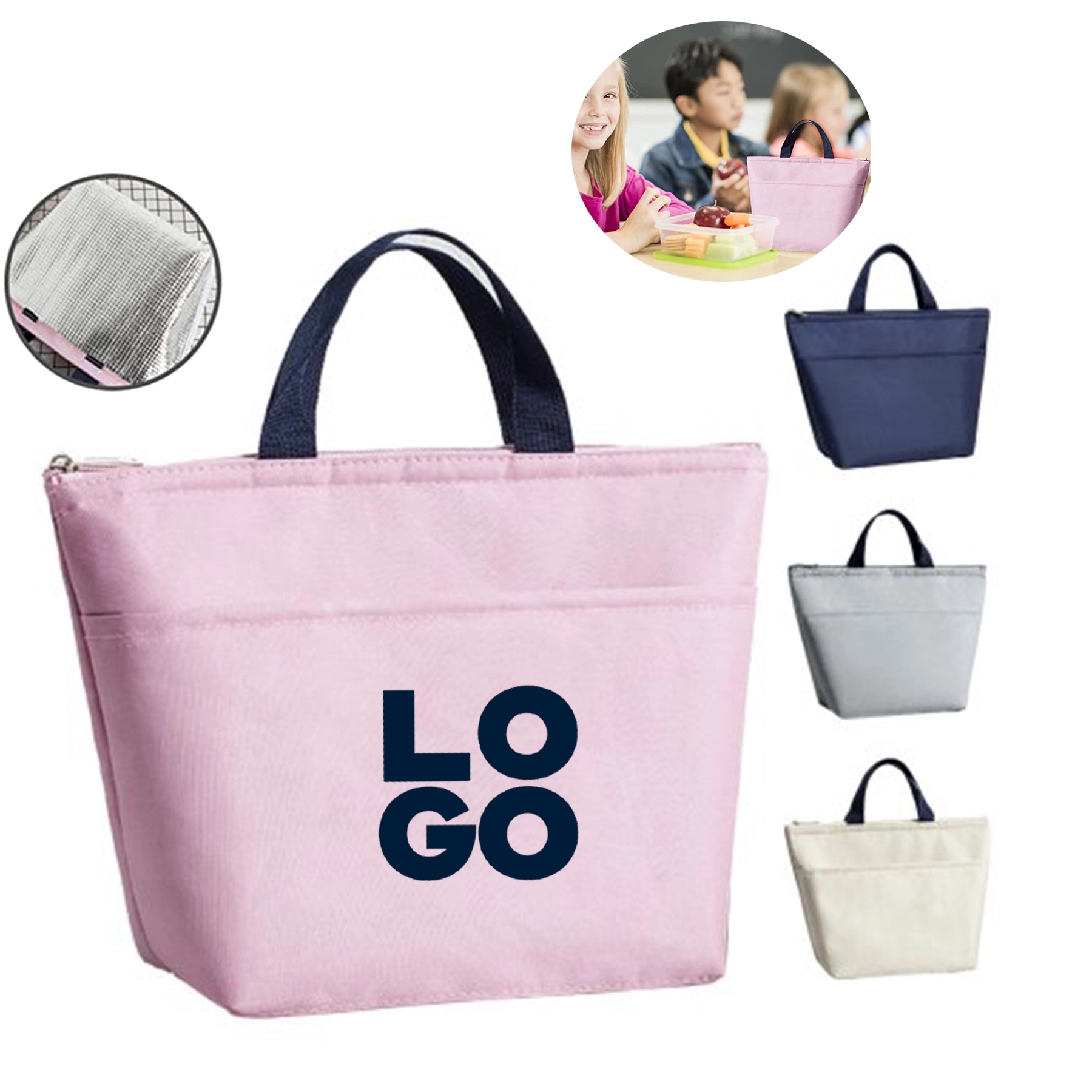 Portable Insulated Waterproof Bento Bag 2