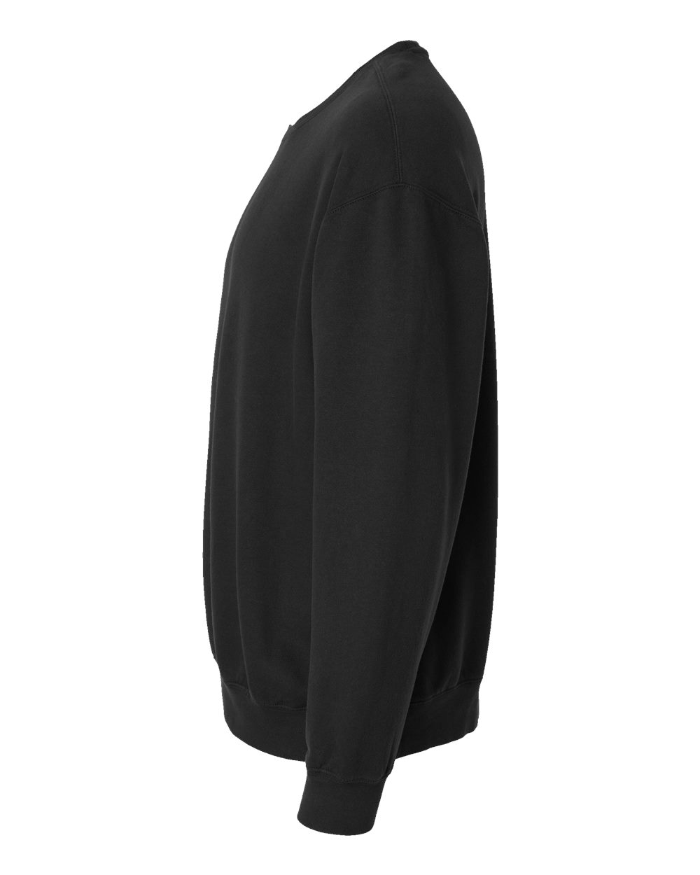 Garment-Dyed Lightweight Fleece Crewneck Sweatshirt