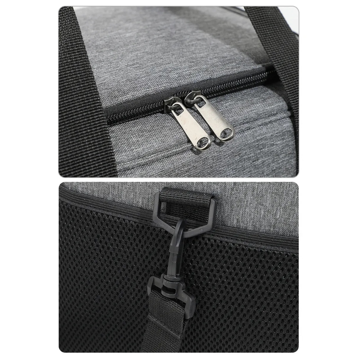 Insulated Picnic Lunch Cooler Tote Bag with Shoulder Strap 7
