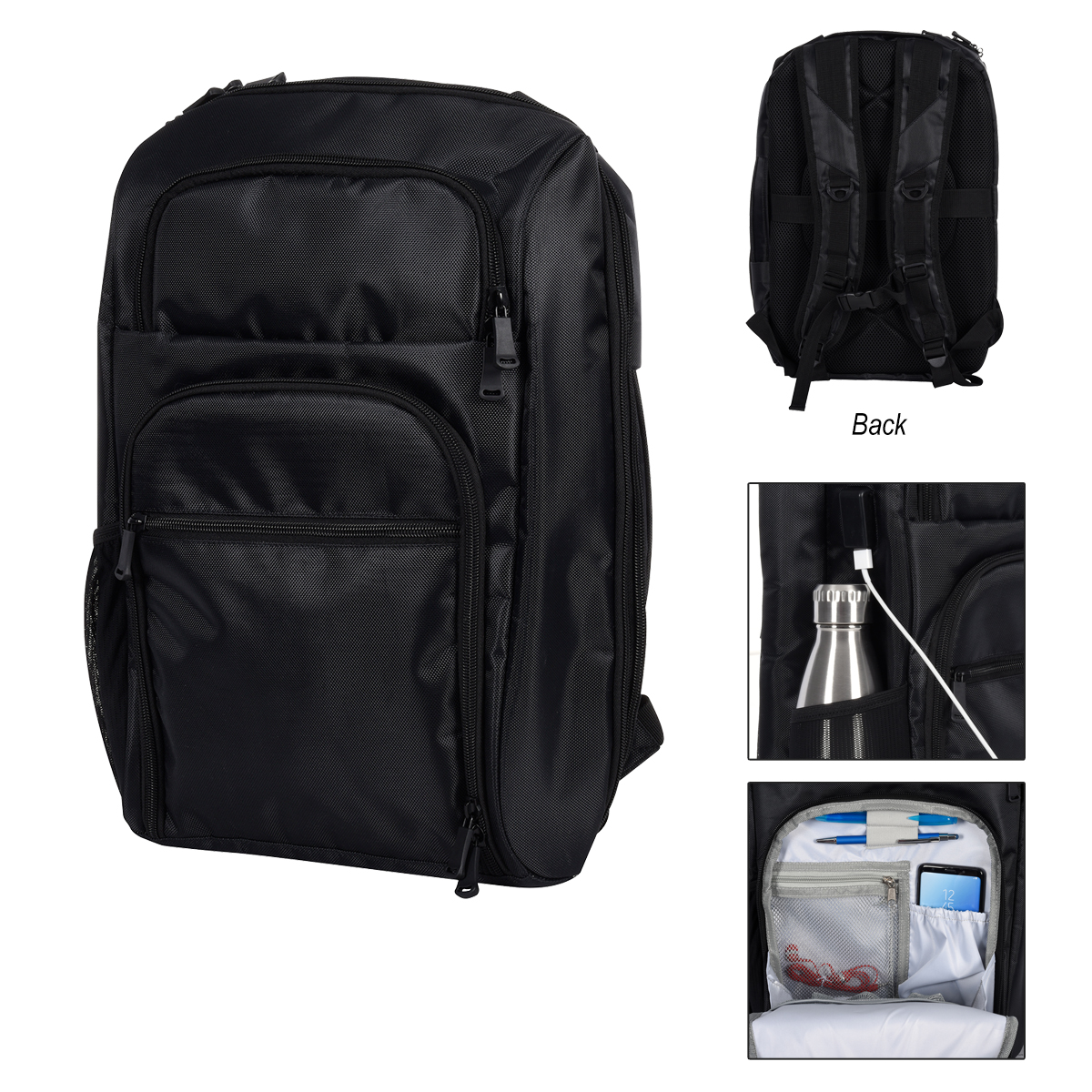 RFID Laptop Backpack & Briefcase 11