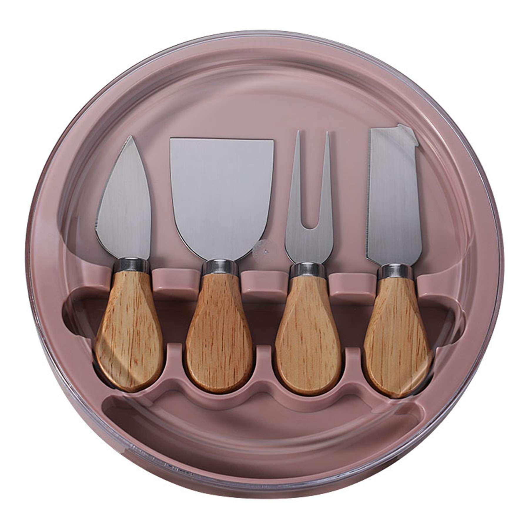 Stainless Steel Cheese 4 Knife Set 6
