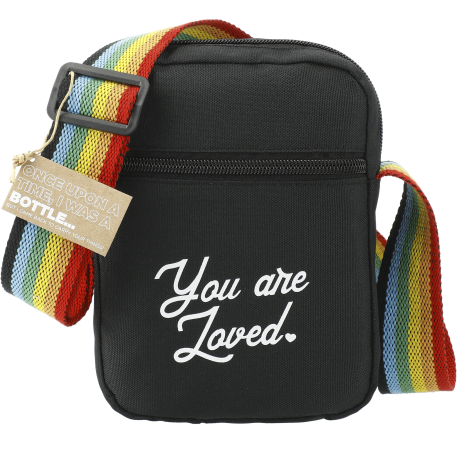 Rainbow RPET Crossbody Tote 17