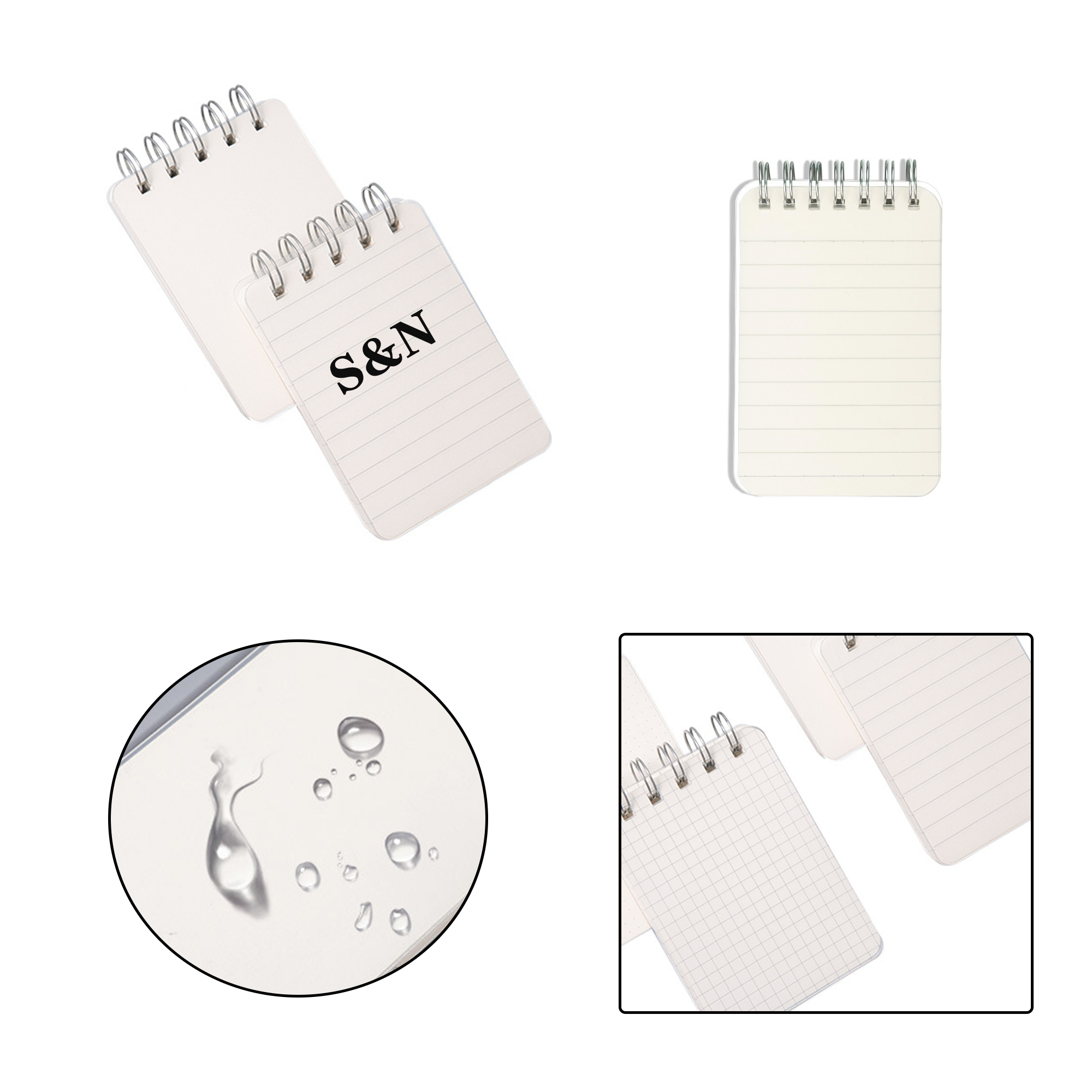 Transparent PP Coil Notebook 4