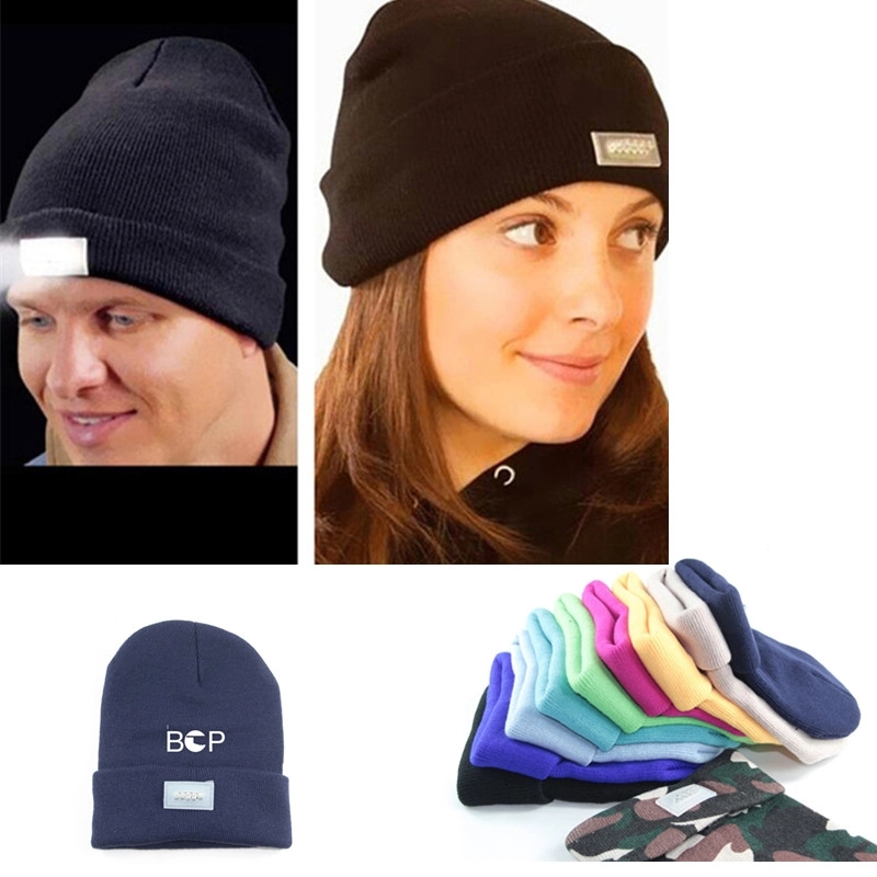 Beanie Hat With Led Light 1